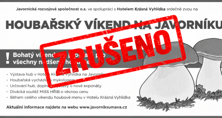 Houbařský víkend na Javorníku