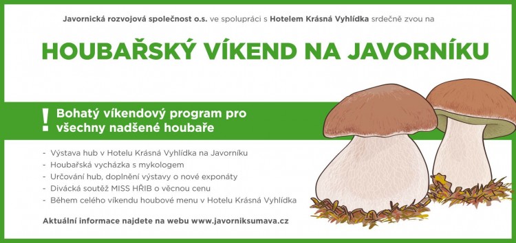 Houbařský víkend na Javorníku