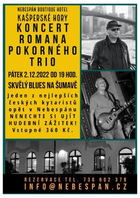 Koncert Romana Pokorného - Kašperské hory