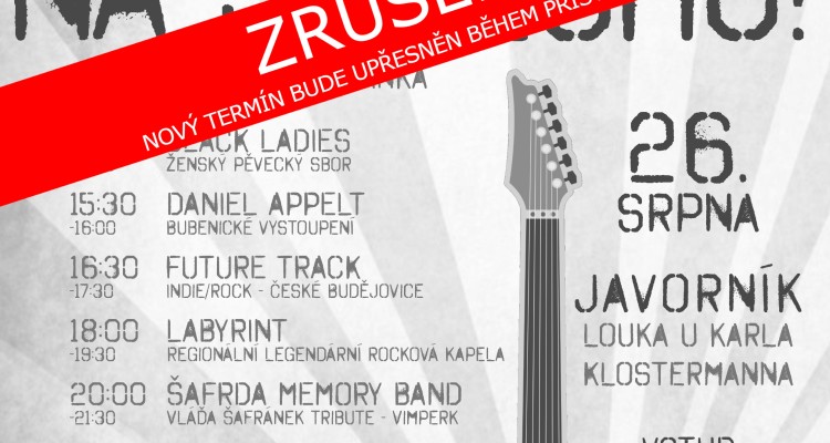 Benefiční koncert NA STŘECHU!