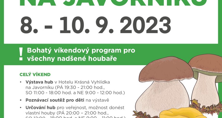 Houbařský víkend na Javorníku