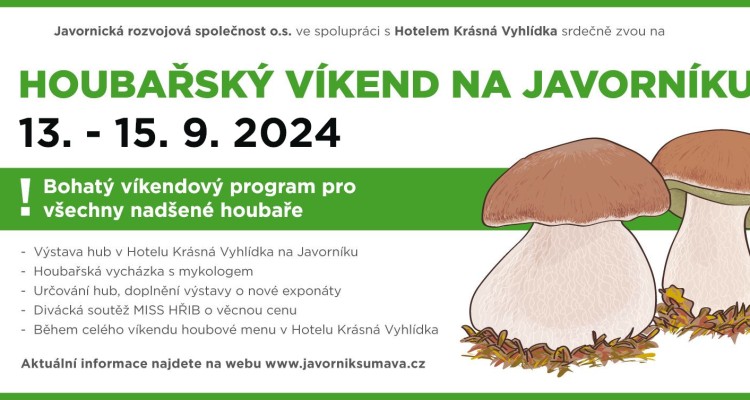 Houbařský víkend na Javorníku