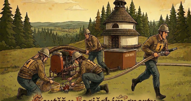 Hasičská okrsková soutěž na Javorníku