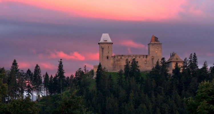 Hrad Kašperk v roce výročí Karla IV.