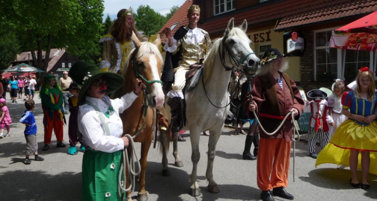 Příjezd princezny a prince