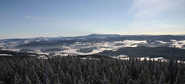 panorama z rozhledny