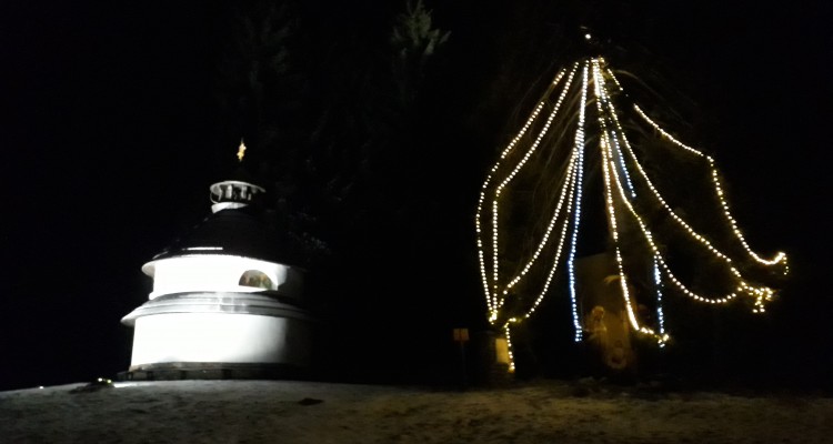 Rozsvícení vánočního stromu na Javorníku