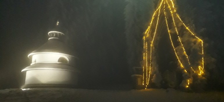 Rozsvícení vánočního stromu na Javorníku