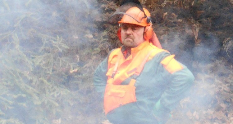 Úklid hřiště 2018