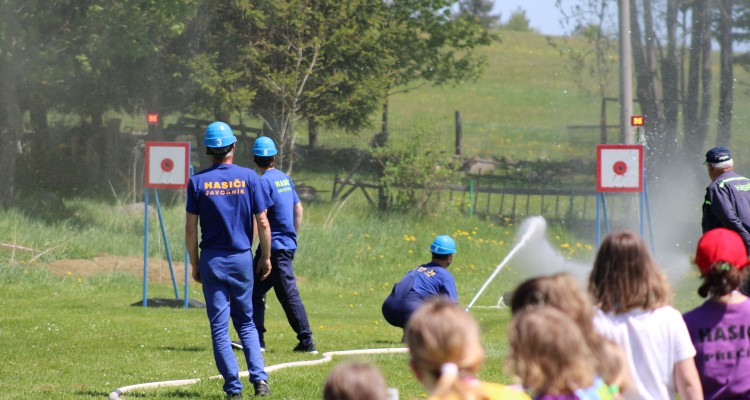 Hasičská okrsková soutěž - Benešova Hora 2022