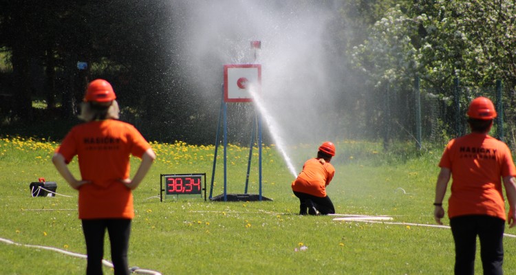 Hasičská okrsková soutěž - Benešova Hora 2022