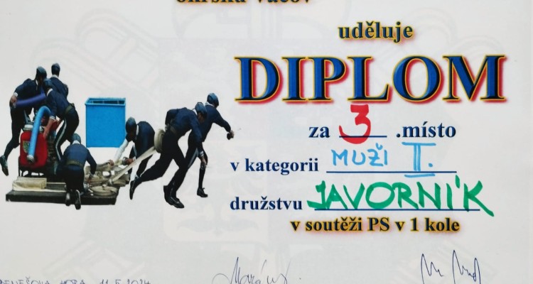 Hasičská okrsková soutěž - Benešova Hora 2024