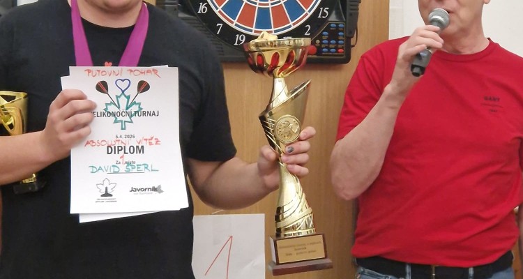 Velikonoční turnaj v šipkách na Javorníku 2026