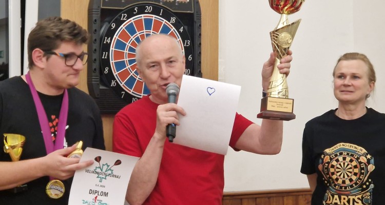 Velikonoční turnaj v šipkách na Javorníku 2026