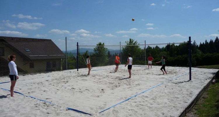 Hřiště na beach volleyball