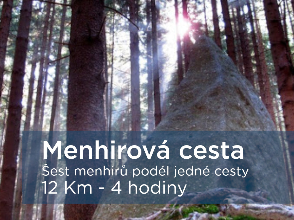 Pěší výlet - menhirová cesta